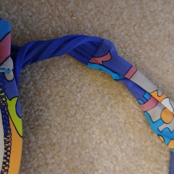 Trina turk bikini Top Size 6 Multicolo Hipster.  FL - Picture 4 of 6